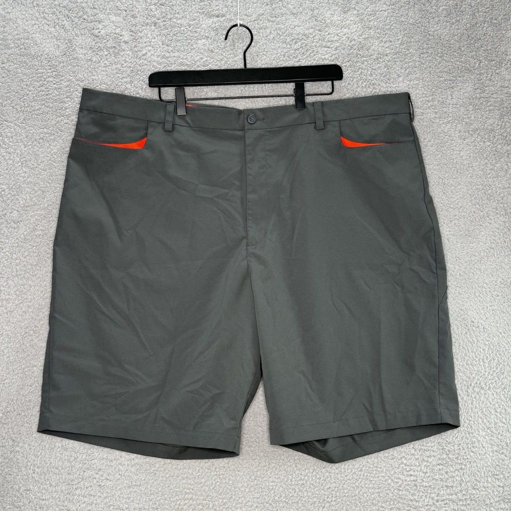 PGA Tour Pro Series Golf Shorts Mens 48 Grey Stretch Performance Pockets